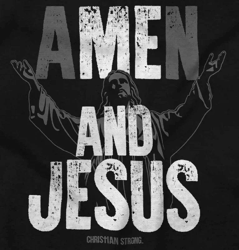 Me and Jesus Crop Top T Shirt