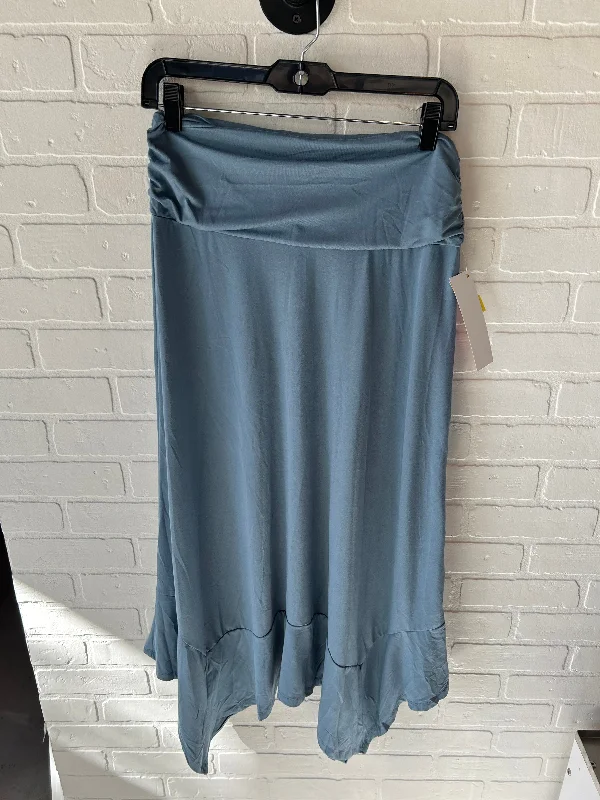 Skirt Midi By Cme In Blue, Size: 12