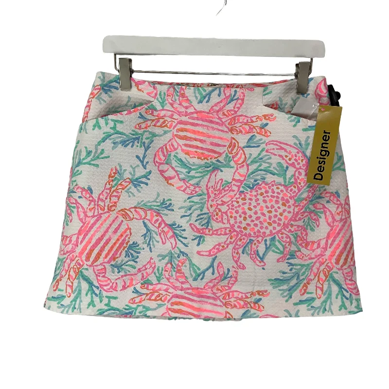 Pink & White Skort Designer Lilly Pulitzer, Size 2