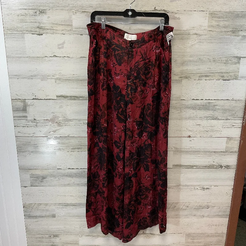 Pants Dress By Anthropologie In Red, Size: 12