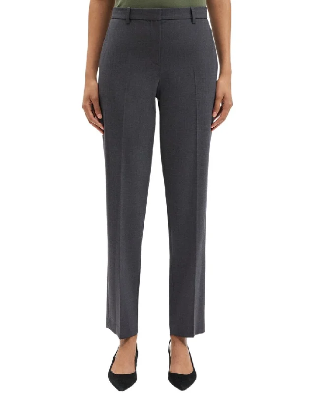 Theory Treeca Wool-Blend Pant