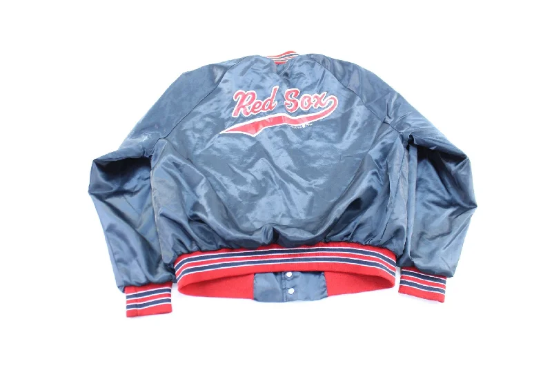 1991 MLB Boston Red Sox Satin Bomber Jacket