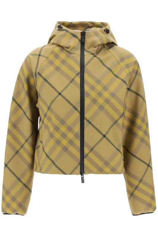 Cropped Burberry Check Jacket