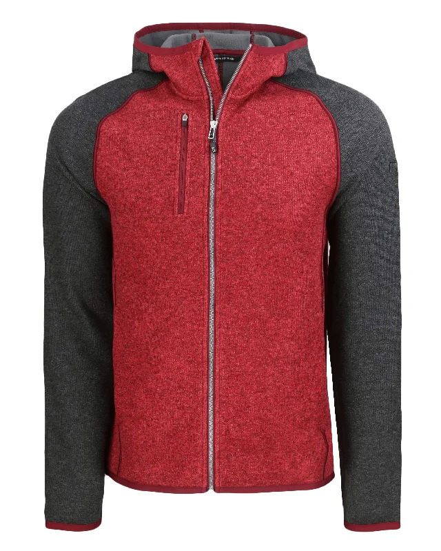 Cardinal Red Heather/Charcoal Heather