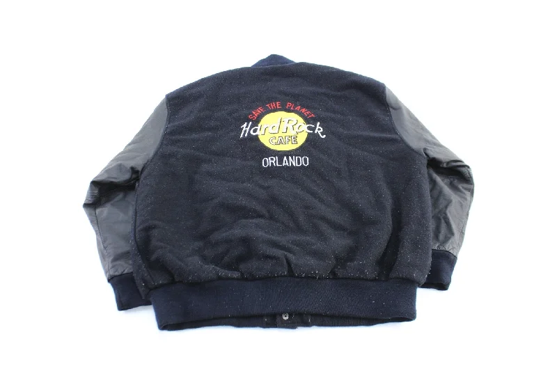 Hard Rock Cafe Embroidered Orlando Varsity Jacket