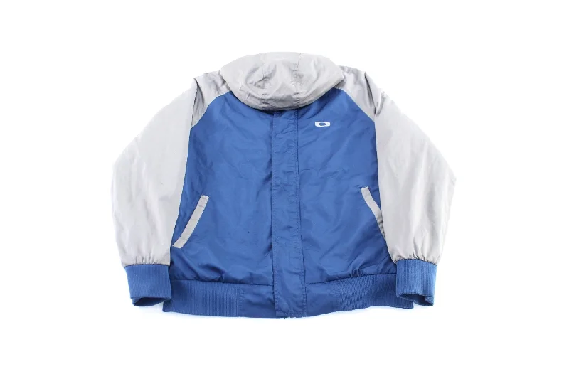 Oakley Logo Embroidered Grey & Blue Jacket