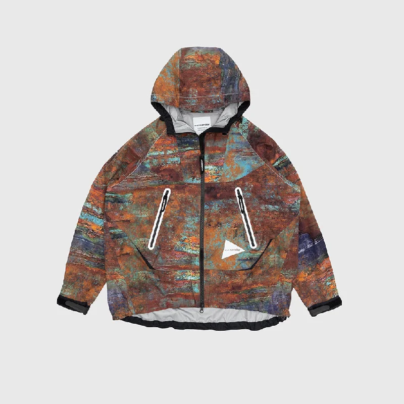 PERTEX SHIELD PRINTED RAIN JACKET