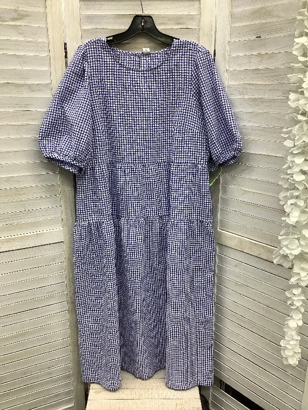 Dress Casual Midi By Old Navy  Size: L