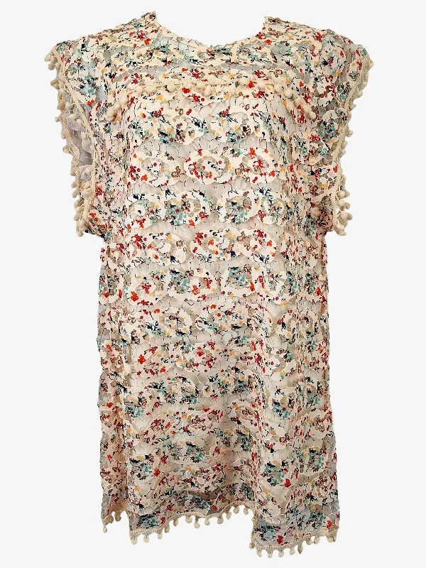 Tularosa Funky Floral Evening Mini Dress Size XL