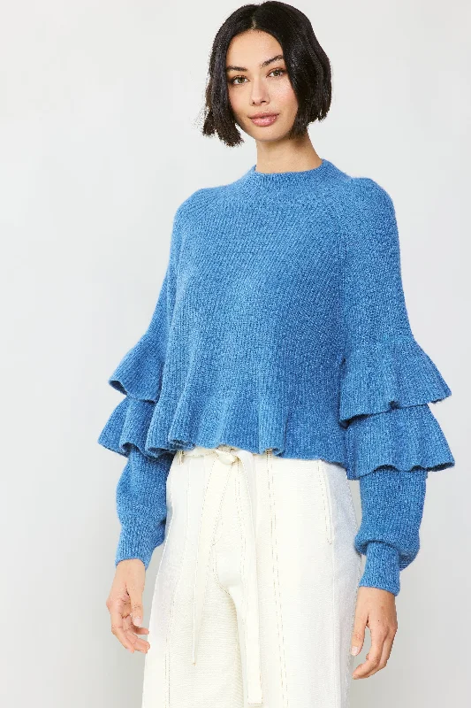 Tiered Sleeve Sweater